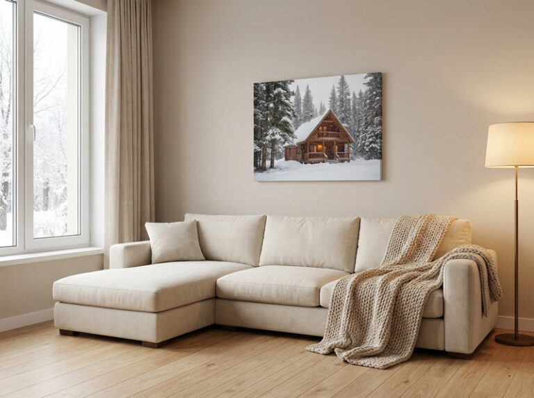 USA Canvas Prints: Winter’s Back—Turn Cabin-Season Photos Into Wall Art That Warms Up the Whole House