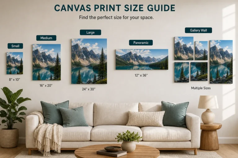 What Size Canvas Print Should I Order? A Practical Guide for Every Room