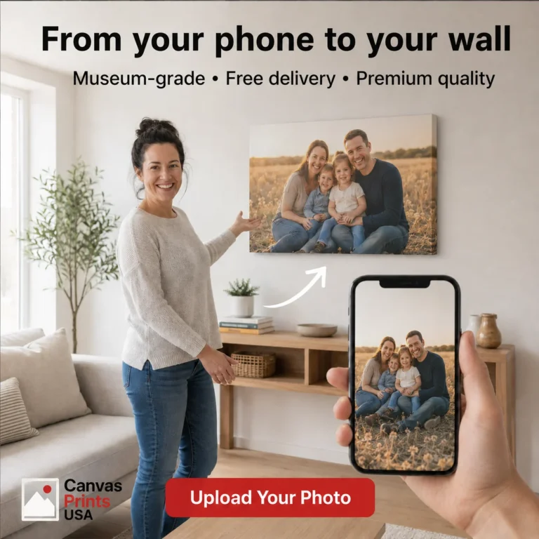 Custom Canvas Prints USA: How to Compare Materials, Craftsmanship, Size, and Value