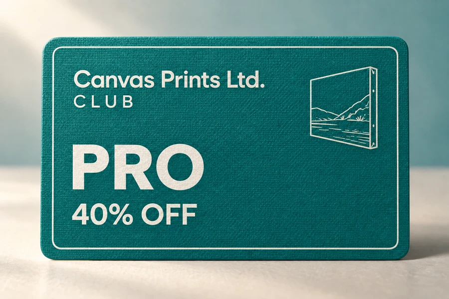 Canvas Prints Ltd. Club — Pro membership, 40% off